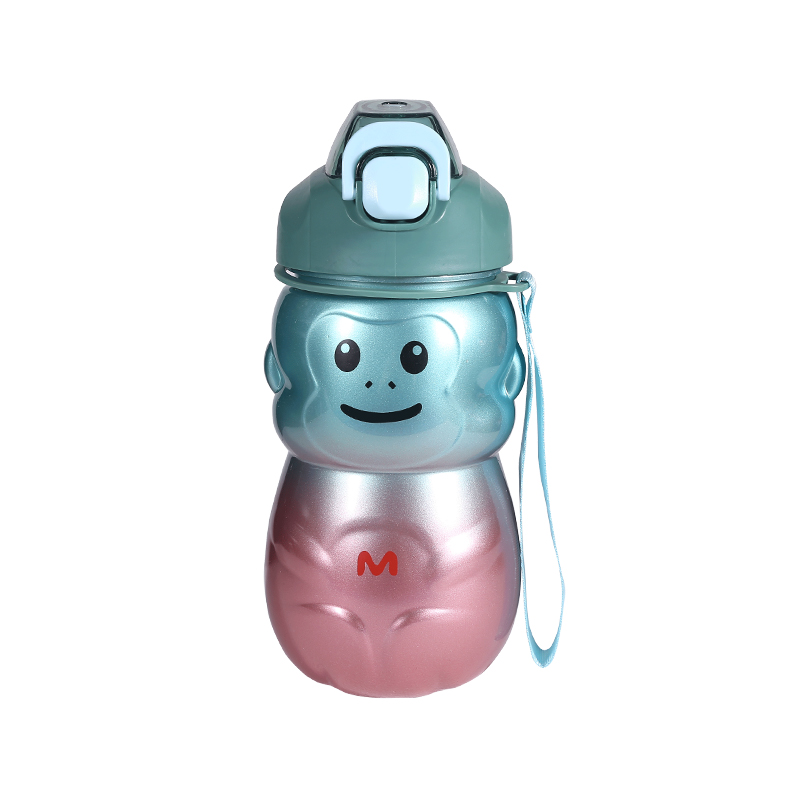 Juego de botellas de agua con forma de mono esmerilado Big Belly Kettle